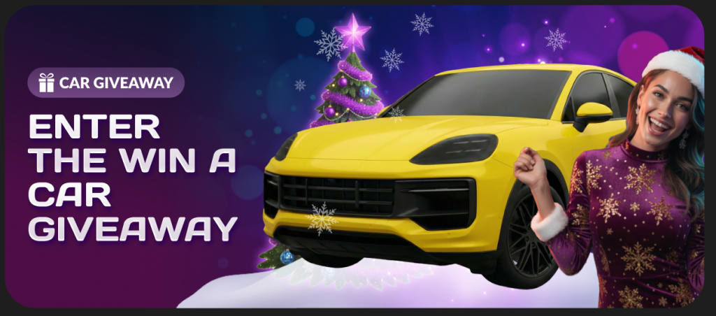 PlayFame are giving away a car this Christmas