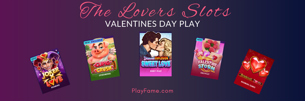 Best Valentine's Day slots at PlayFame casino